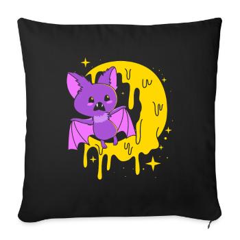 Pastel Gothic - Sofa pillowcase 17,3'' x 17,3'' (45 x 45 cm) - black - Front