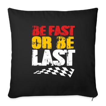 Drag Race - Sofakissenbezug 45 x 45 cm - Schwarz - Vorne