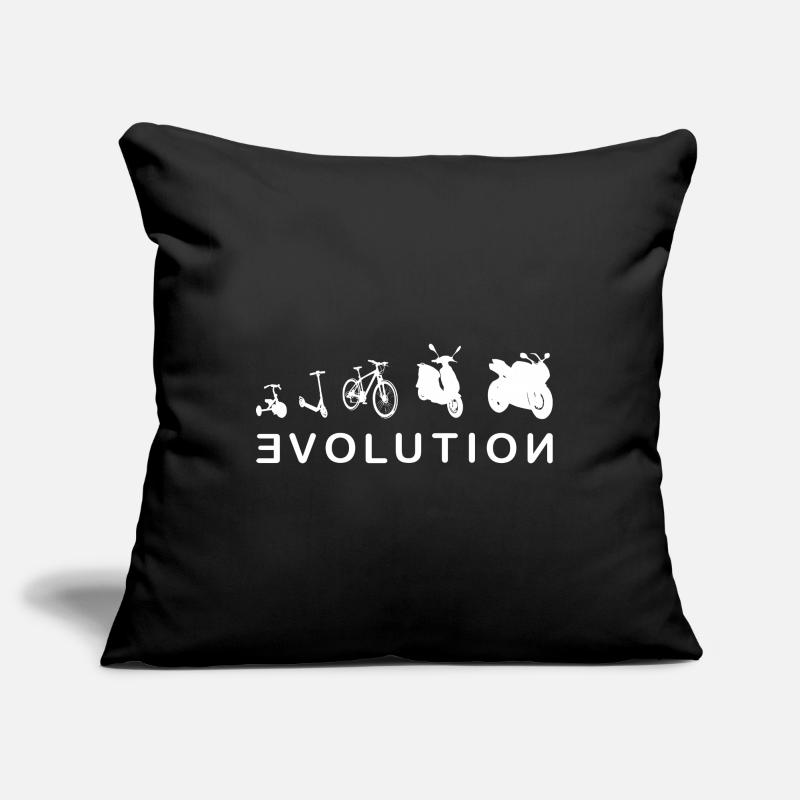 Evolution Biker 2- Entwicklung eines Biker 2.0 Sofakissenbezug 45 x 45 cm