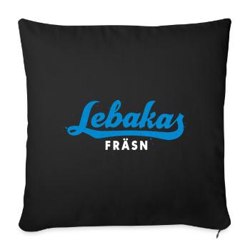 Milling Lebakas - Sofa pillowcase 17,3'' x 17,3'' (45 x 45 cm) - black - Front