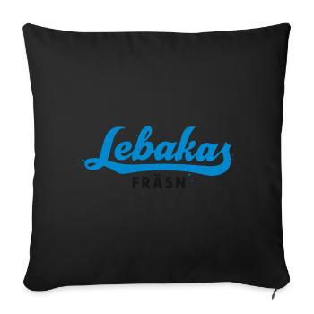 Milling Lebakas - Sofa pillowcase 17,3'' x 17,3'' (45 x 45 cm) - black - Front