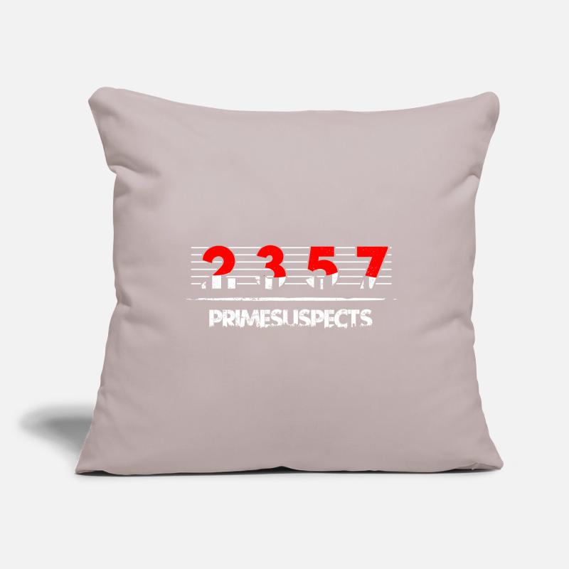 Math Nerd Étudiants Professeur d’Université Mathématiques Housse de coussin décorative 45 x 45 cm