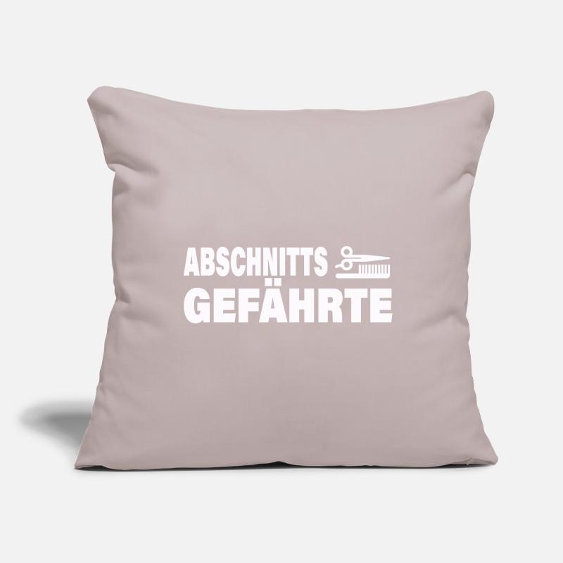 SECTION COMPAGNON Housse de coussin décorative 45 x 45 cm