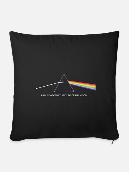 Pink Floyd Writing The Dark Side Of The Moon - Sofa pillowcase 17,3'' x 17,3'' (45 x 45 cm) - black