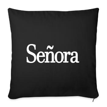 Señora Engagement Bride To Be Wedding Party - Sofa pillowcase 17,3'' x 17,3'' (45 x 45 cm) - black - Front