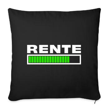 RENTE - Sofakissenbezug 45 x 45 cm - Schwarz - Vorne
