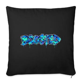 Boosted Camouflage Motif for Turbo Screwdriver - Sofa pillowcase 17,3'' x 17,3'' (45 x 45 cm) - black - Front