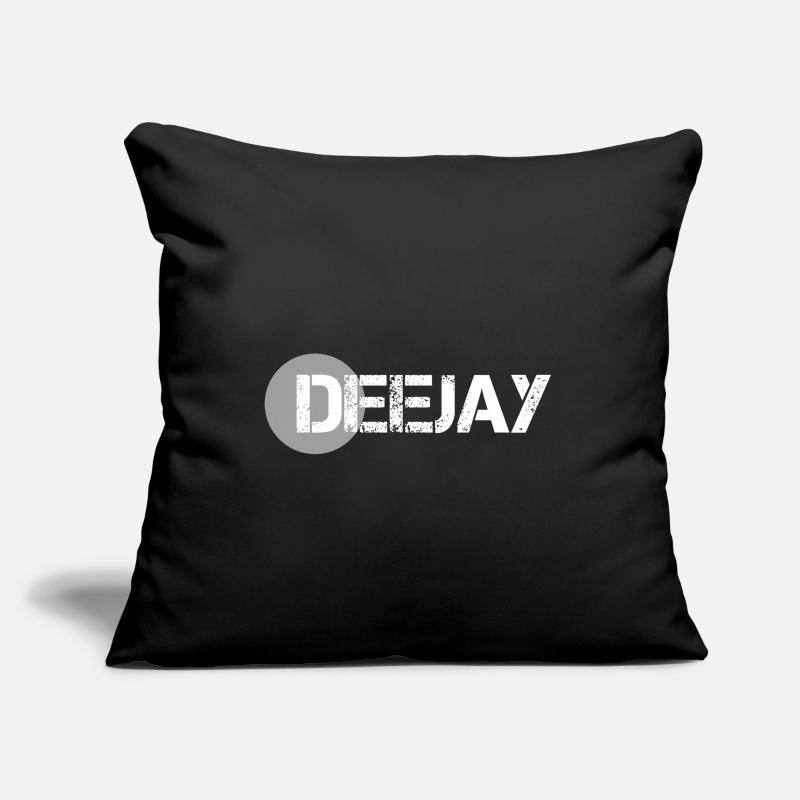 Deejay - Disc Jockey Edition Copricuscino per divano, 45 x 45 cm