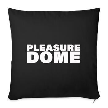DÔME DE PLAISIR - Housse de coussin décorative 45 x 45 cm - noir - Devant