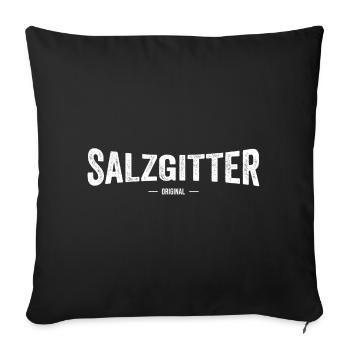 Salzgitter Original - Sofakissenbezug 45 x 45 cm - Schwarz - Vorne