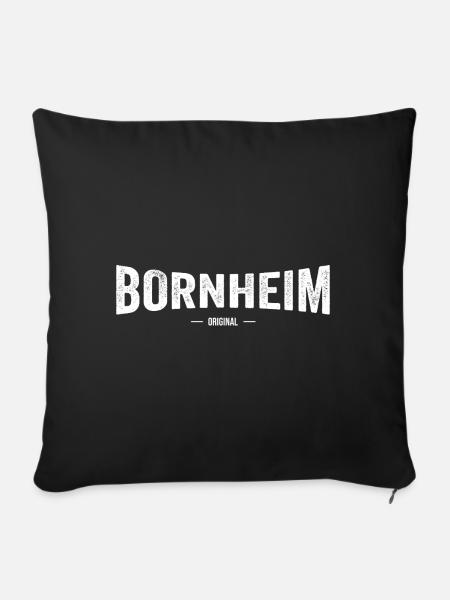 Bornheim Original - Sofakissenbezug 45 x 45 cm - Schwarz