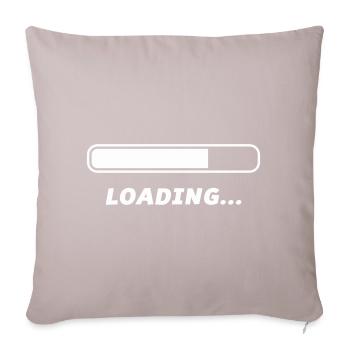 Loading - Sofa pillowcase 17,3'' x 17,3'' (45 x 45 cm) - light taupe - Front