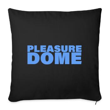 DOME DE PLAISIR - Housse de coussin décorative 45 x 45 cm - noir - Devant