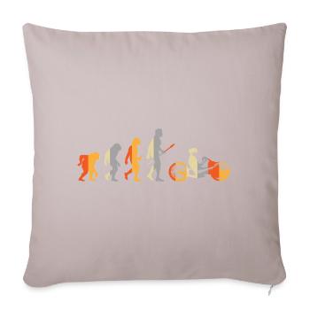 Evolution Handbike - Housse de coussin décorative 45 x 45 cm - taupe clair - Devant