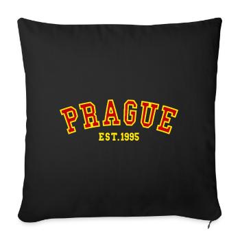 Prague_Est_1995 - Sofakissenbezug 45 x 45 cm - Schwarz - Vorne