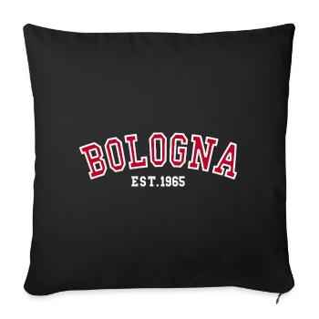 Bologne Est. 1965 - Housse de coussin décorative 45 x 45 cm - noir - Devant