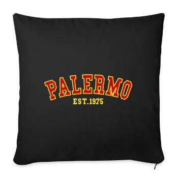 Palermo Est.1975 - Sofakissenbezug 45 x 45 cm - Schwarz - Vorne