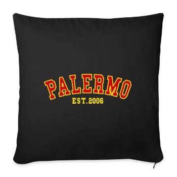 Palermo Est. 2006 - Sofakissenbezug 45 x 45 cm - Schwarz - Vorne