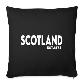 no_scotland_no_party - Sofa pillowcase 17,3'' x 17,3'' (45 x 45 cm) - black - Front
