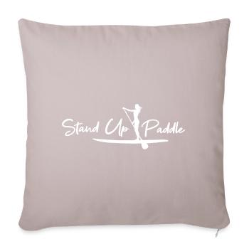 Stand Up Paddle - Sofa pillowcase 17,3'' x 17,3'' (45 x 45 cm) - light taupe - Front