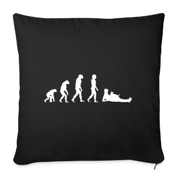 Chat Chat Chat - Housse de coussin décorative 45 x 45 cm - noir - Devant