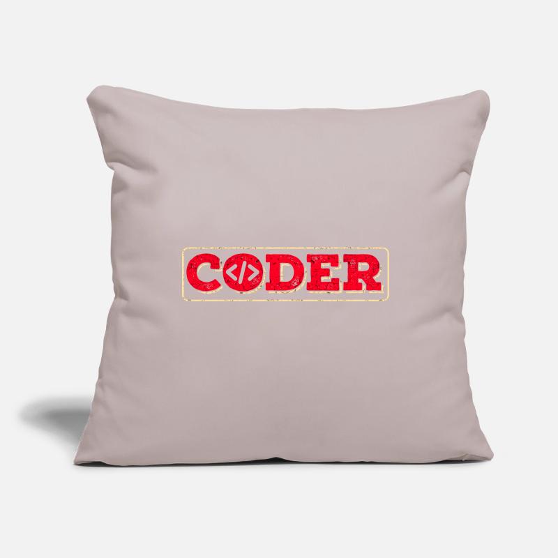 Programmer Computer Scientist Sofa pillowcase 17,3'' x 17,3'' (45 x 45 cm)