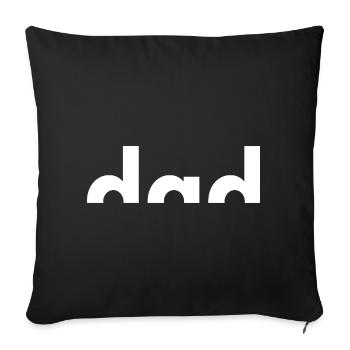 Best Dad Ever - Bester Papa - Vatertag - Sofakissenbezug 45 x 45 cm - Schwarz - Vorne