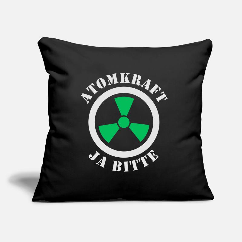 Atomkraft, Ja bitte Sofakissenbezug 45 x 45 cm