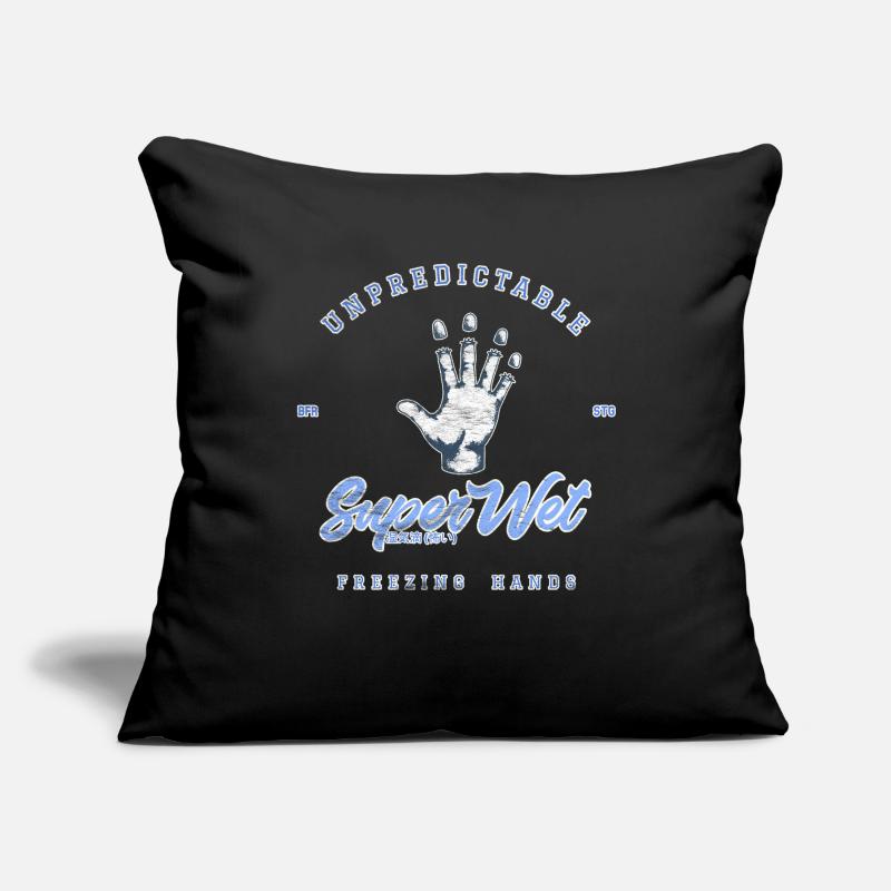 Unpredictable freezing hands (Pale) Sofa pillowcase 17,3'' x 17,3'' (45 x 45 cm)