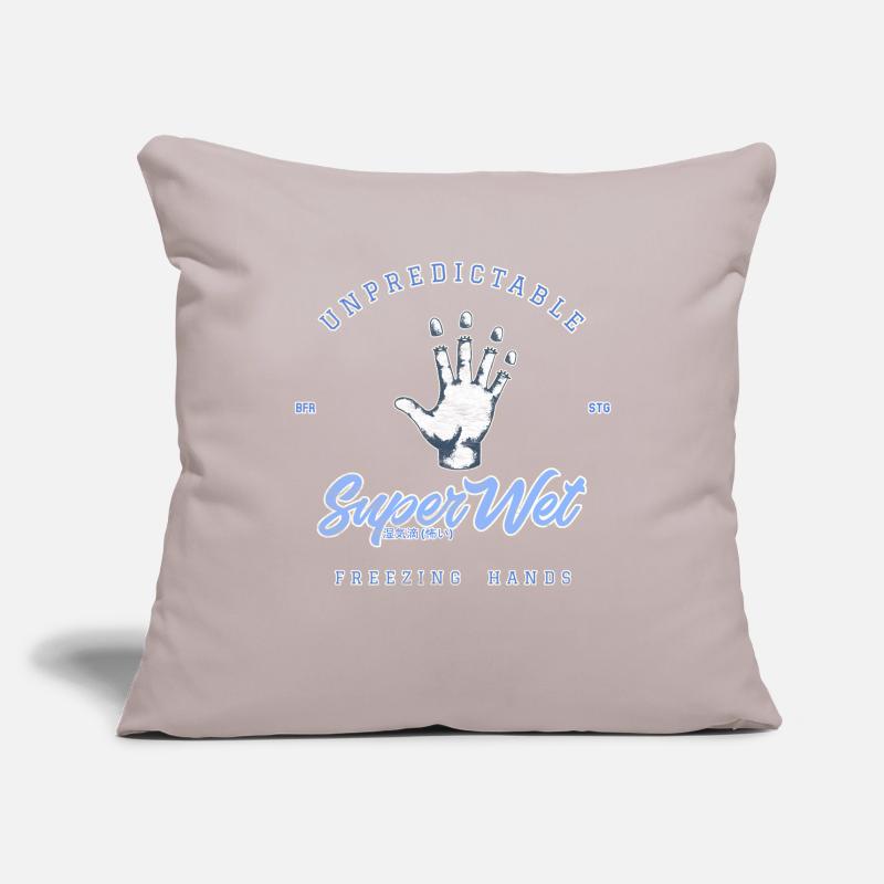 Unpredictable freezing hands (Pale) Sofa pillowcase 17,3'' x 17,3'' (45 x 45 cm)