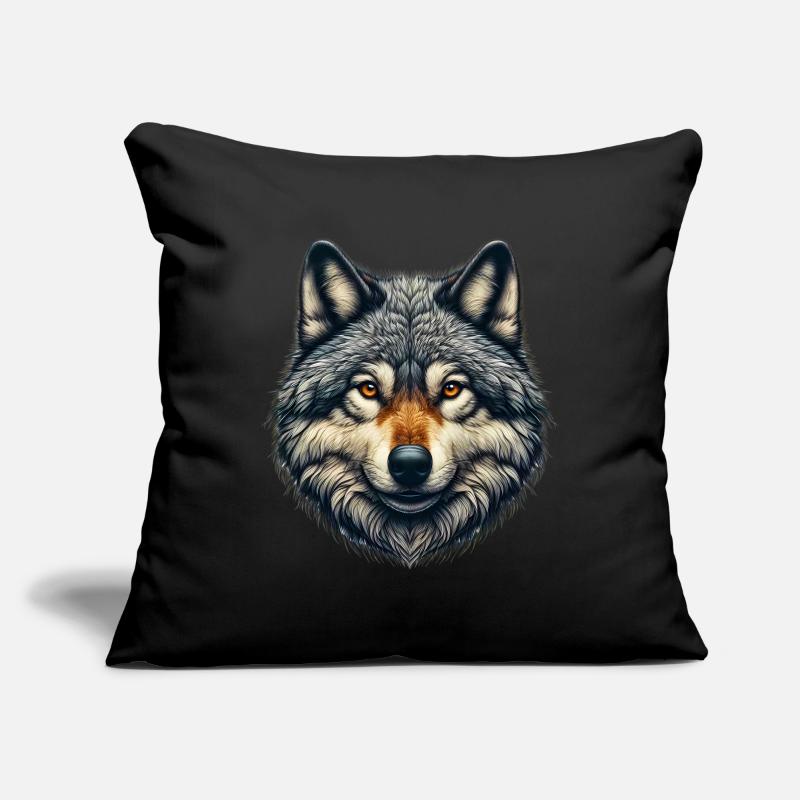 Wolf Sofa pillowcase 17,3'' x 17,3'' (45 x 45 cm)