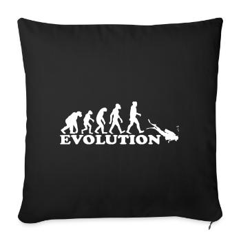 Idée cadeau: Plongée Plongée Plongée - Housse de coussin décorative 45 x 45 cm - noir - Devant