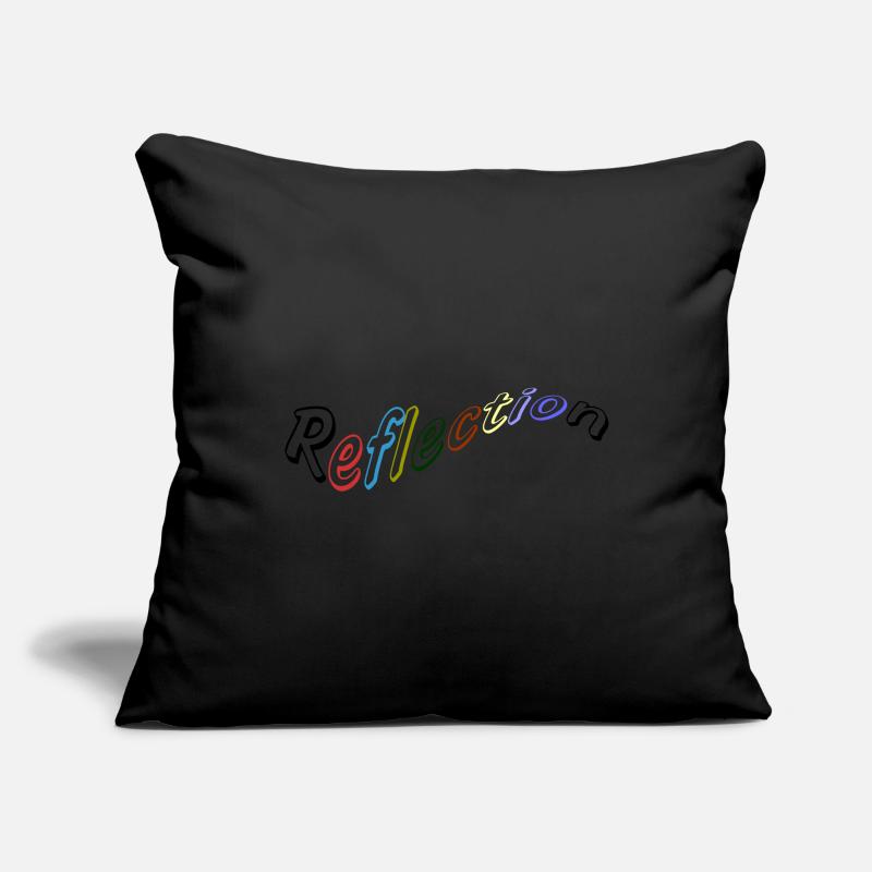 Réflexion - Réflexion Housse de coussin décorative 45 x 45 cm