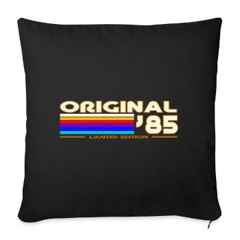 Original 85 ArcEnCiel Edition - Housse de coussin décorative 45 x 45 cm - noir - Devant