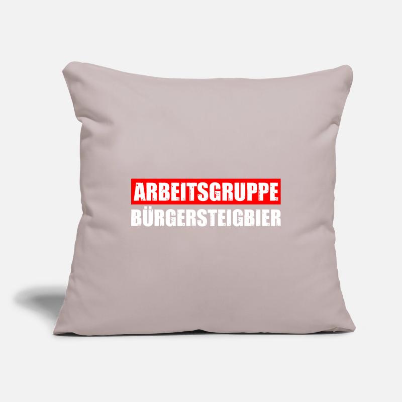 Bürgersteigbier OKF Ortskontrollfahrt Sofakissenbezug 45 x 45 cm
