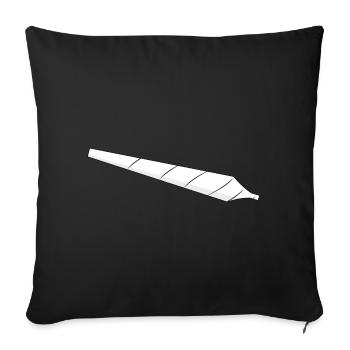 Joint - Sofa pillowcase 17,3'' x 17,3'' (45 x 45 cm) - black - Front