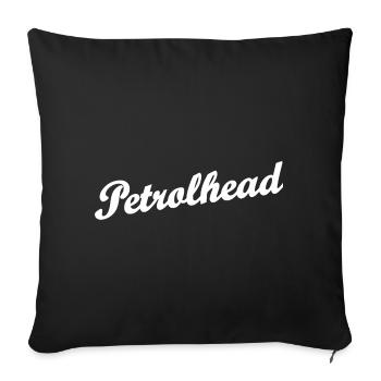 The Gasoline Lovers - Sofa pillowcase 17,3'' x 17,3'' (45 x 45 cm) - black - Front