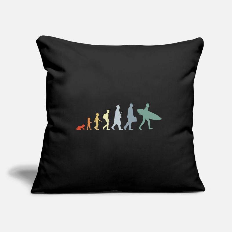 Kind zum Surfer Evolution Sofakissenbezug 45 x 45 cm