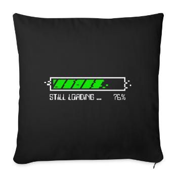 Noch lädend – Patience Gamer - BLC - Sofakissenbezug 45 x 45 cm - Schwarz - Vorne