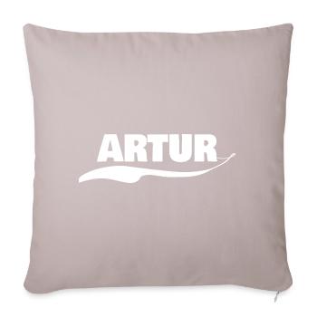 Gift Artur - Sofa pillowcase 17,3'' x 17,3'' (45 x 45 cm) - light taupe - Front