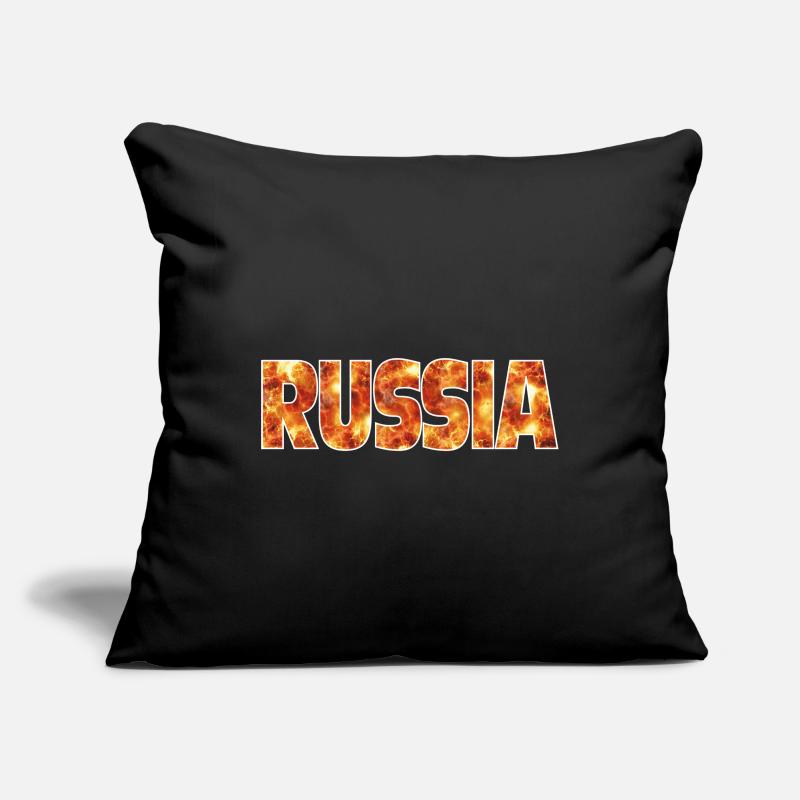 Russie Housse de coussin décorative 45 x 45 cm