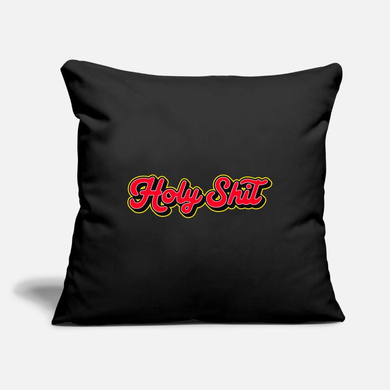 Holy Shit 3D Red Script Sofa pillowcase 17,3'' x 17,3'' (45 x 45 cm)