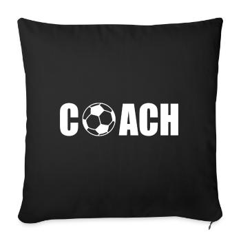 Coach - Sofa pillowcase 17,3'' x 17,3'' (45 x 45 cm) - black - Front