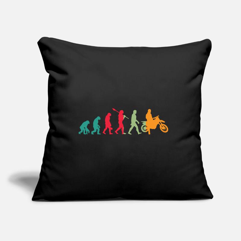 Cross Motorcycle Jump – Evolution Sofa pillowcase 17,3'' x 17,3'' (45 x 45 cm)