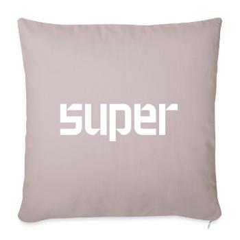 super - Sofakissenbezug 45 x 45 cm - helles Taupe - Vorne