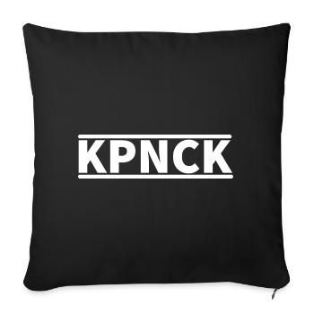 Köpenick KPNCK Berlin Stadt Design - Housse de coussin décorative 45 x 45 cm - noir - Devant