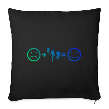 Scuba Diver Scuba Divers Diving Ladies - Housse de coussin décorative 45 x 45 cm - noir - Devant