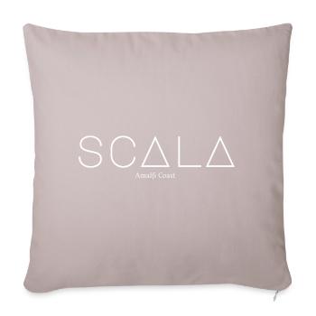 SCALA Côte amalfitaine - Housse de coussin décorative 45 x 45 cm - taupe clair - Devant