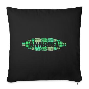 Mutti Annabel - Sofakissenbezug 45 x 45 cm - Schwarz - Vorne
