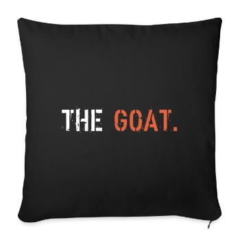 The Goat - Housse de coussin décorative 45 x 45 cm - noir - Devant